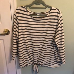 Nautical style old navy shirt